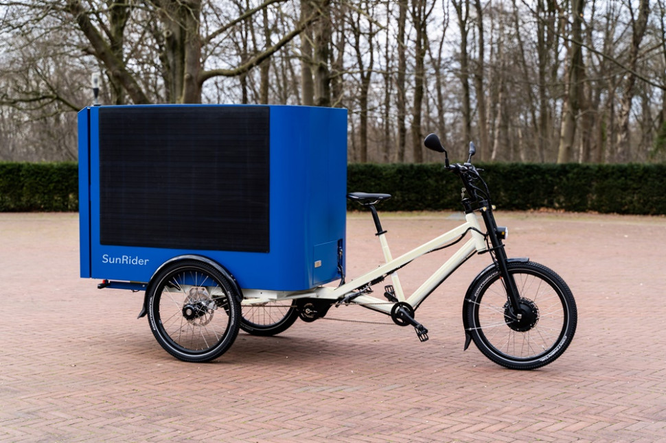 Solar cargo cheap bike